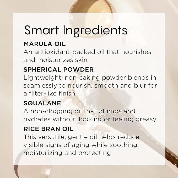 HALEYS Re-invent Sheer Tinted Marula Oil (Dark Neutral), Skin Tint, Tinted BB Moisturizer, Tinted Foundation, Face Oil, Hydrate Skin, Flexible Shades, Low to Med Coverage, For All Skin Types