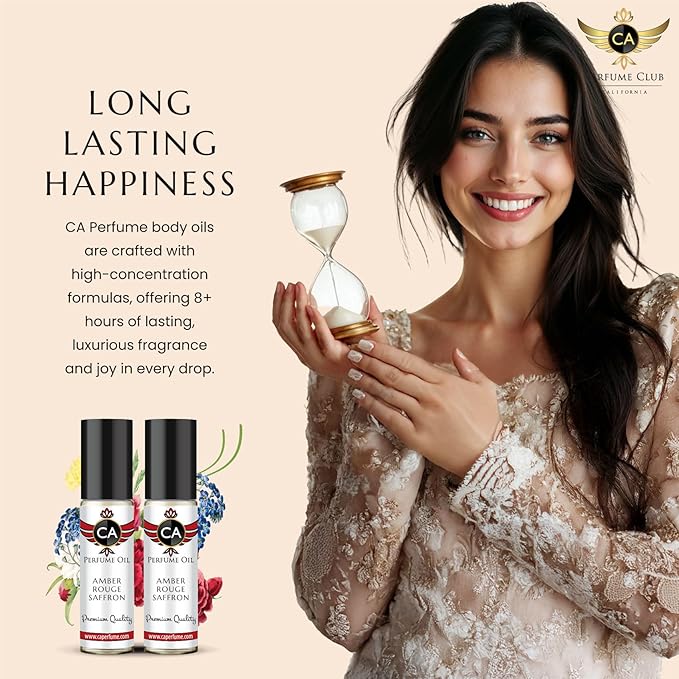 CA Perfume Impression of Interval for Women Replica Fragrance Body Oil Dupes Attar Roll-On 0.3 Fl Oz/10ml-X1