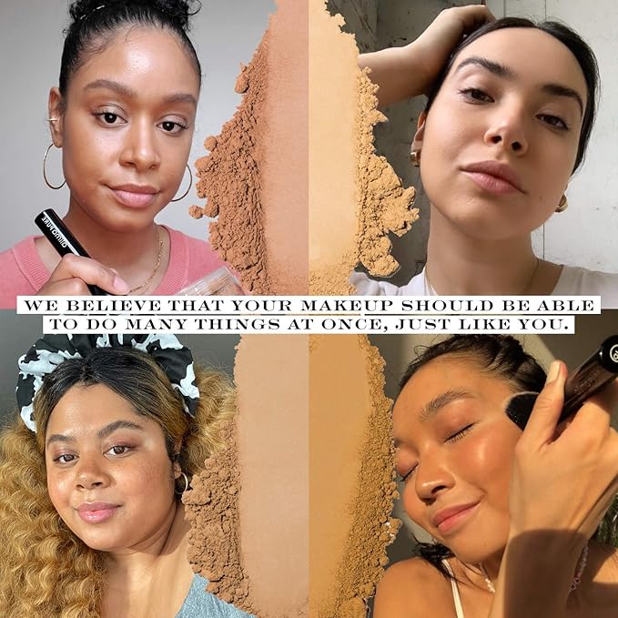 Alima Pure Matte Foundation Loose Mineral Powder Foundation Makeup, Loose Powder Makeup Oil Free Talc Free Powder, Natural Makeup Mineral Foundation Full Coverage Natural Foundation Powder .15 oz/4.5