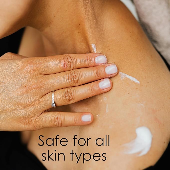 Unscented Body Butter for Dry Skin | with Raw Shea Butter and Jojoba Oil | Deep Moisturizer Safe for Sensitive Skin, Non Greasy, Fragrance Free | 8 oz