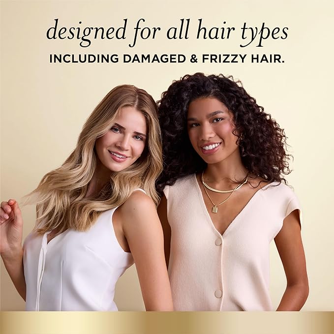 Pantene Keratin Leave-In Conditioner with Argan Oil, Protein Treatment for Dry, Damaged & Color-Treated Hair, Repairs Split Ends & Protects from Damage, Formaldehyde-Free, 8.4 Fl Oz