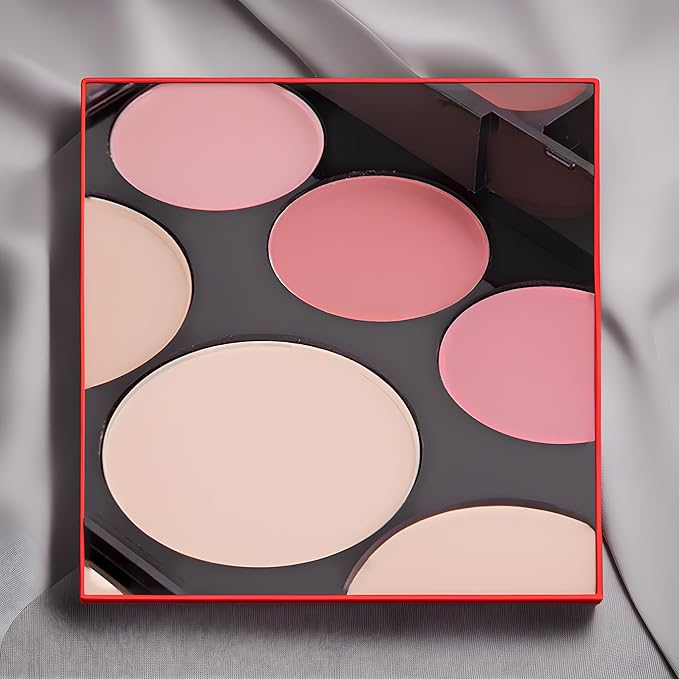 Ladies vegan girl makeup kits all in one box set cosmetic Eye shadow Palette matte gift makeup kit full blush makeup set (Multi Colored)