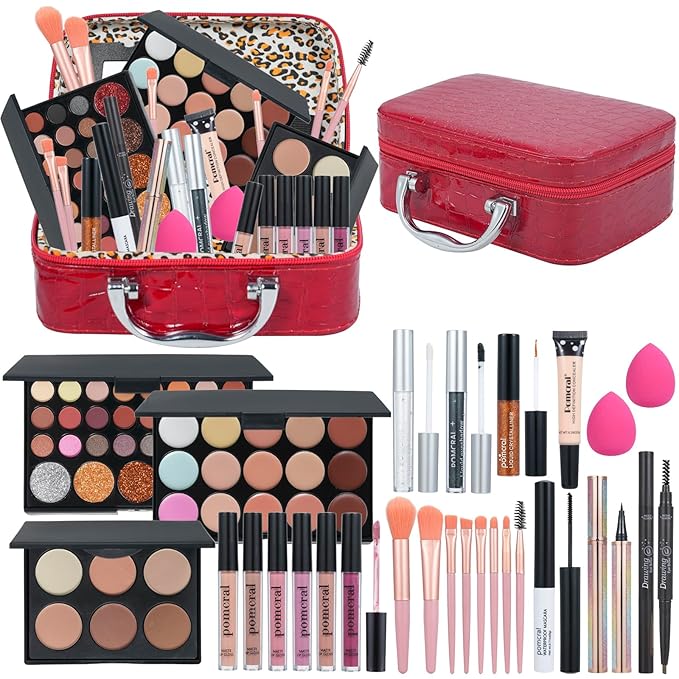 Makeup Kit,Makeup Set For Women Full Kit,Professional Make up Kit For Beginners,Makeup Gift Set For Women,Makeup Sets for Girls,Makeup Kit For Teens