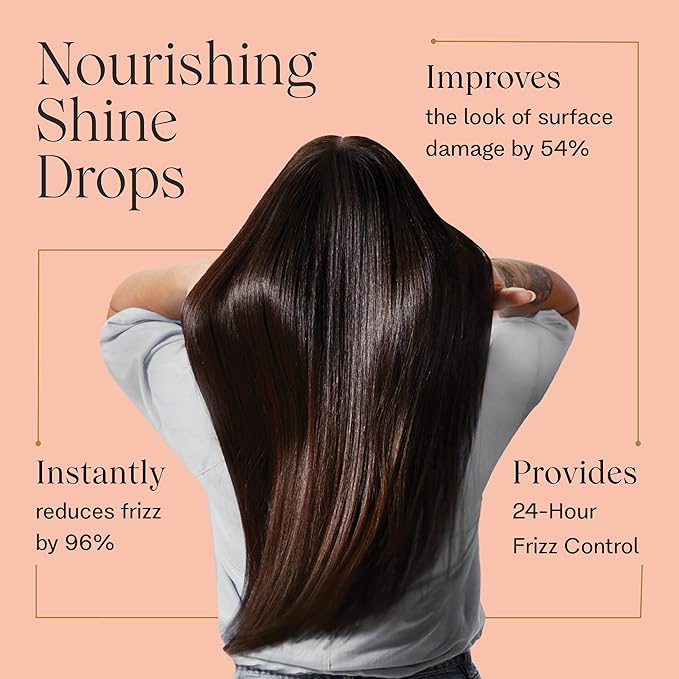 JVN Complete Nourishing Hair Oil Shine Drops 1.7 oz/ 50 mL