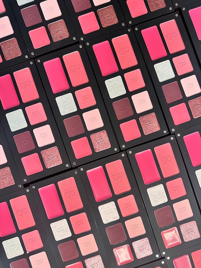 Multi-Effect Palette | All In One Palette | Bianca Makeup | Reusable Magnetic Palette | With Eyeshadows, Lipstick, and Blush | Find the effect you desire | Makeup Palette (Coquette)