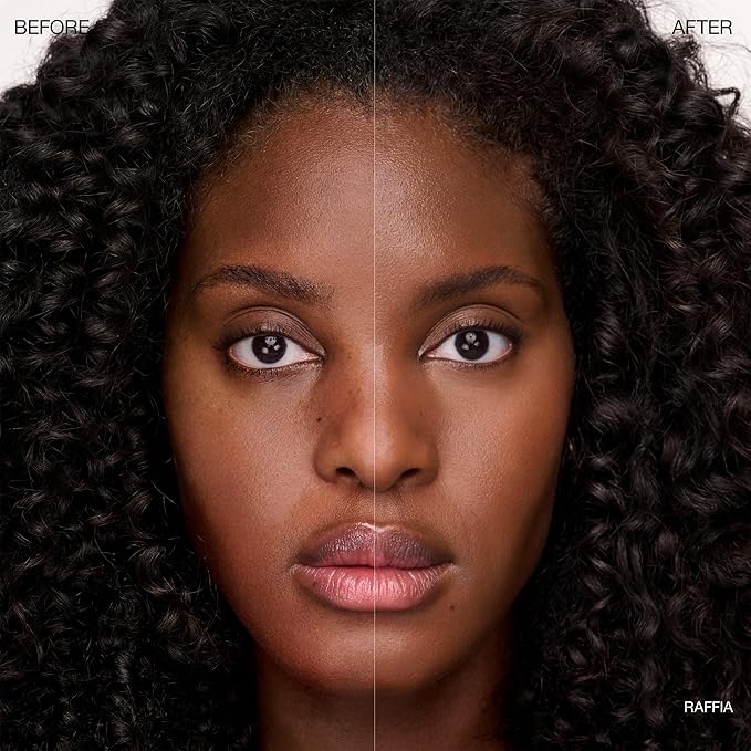 Ogee Complexion Perfecting Under Eye Concealer - Certified Organic Full Coverage Concealer - Buildable Coverage - RAFFIA 9.50C - Medium Deep (Cool Undertones)