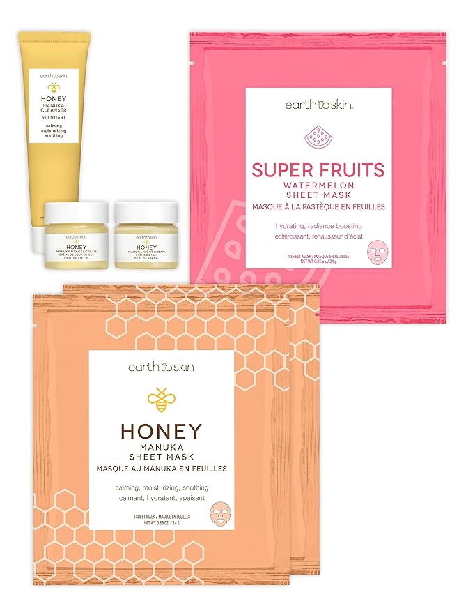 Earth To Skin Honey Travel Set