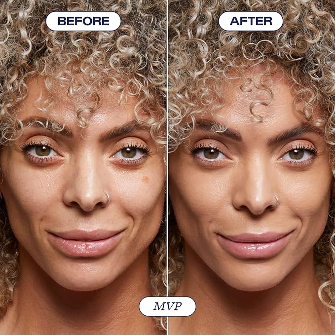 Alleyoop Game Face Concealer Makeup, Lightweight to Medium Buildable Coverage Under Eye Concealer, For Blemishes, Crease-proof and Hydrating with Aloe Stem Cell, Smooth Second Skin Finish - MVP