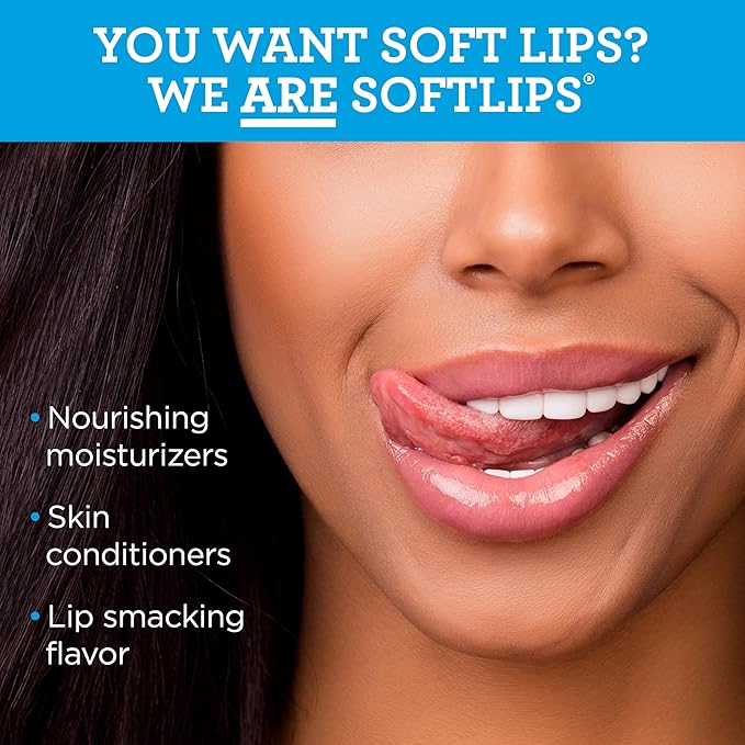Softlips Lip Protectant SPF 20, Vanilla 2 count (Pack Of 6)