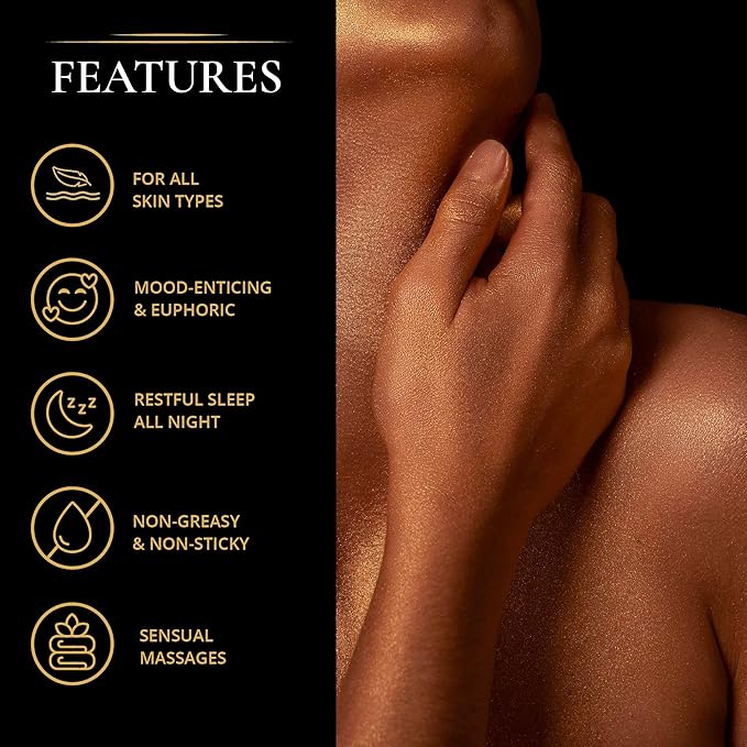 LUXURY LIFE Bed Butter - Irresistibly Fragranced Mood-Enticing Butter Infused with Hyaluronic Acid. Extra Rich Calming Nighttime Moisturizer for Sensual Stimulating Experience (Island Passion, 8 oz)