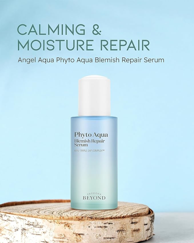 BEYOND Phyto Aqua Repair Face Serum (1.4fl oz) - Vegan Formula Korean Skin Care for Clear & Moisturized Skin, Hyaluronic Acid, Niacinamide