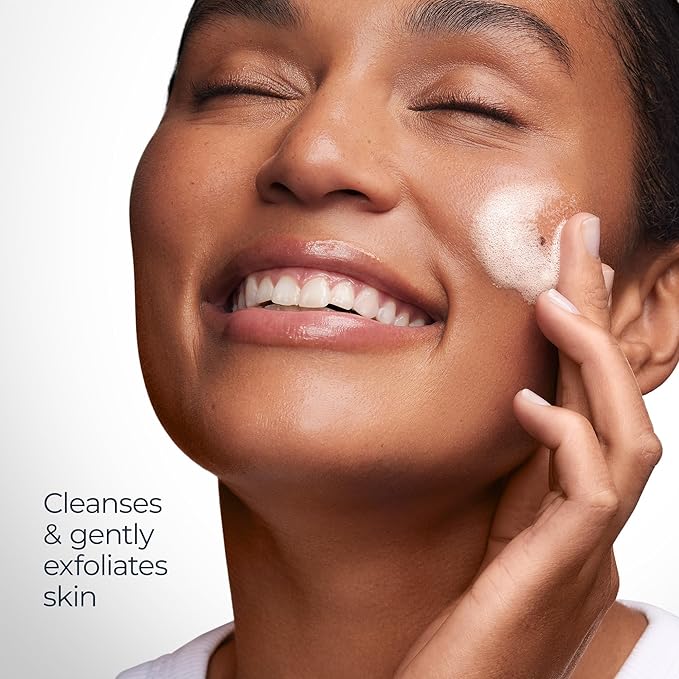 Eucerin Radiant Tone Face Cleanser Gel with 2% Exfoliating AHA Complex, Gentle Face Wash Improves Skin Clarity and Boosts Radiance, All Skin Types, 6.8 Fl Oz Bottle