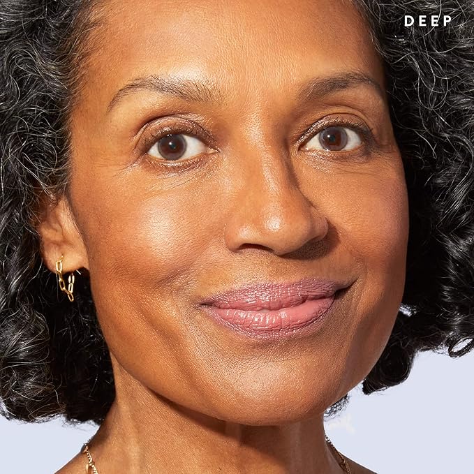 LAURA GELLER NEW YORK Baked Balance-n-Brighten Foundation with Kabuki Brush Makeup Set, Deep