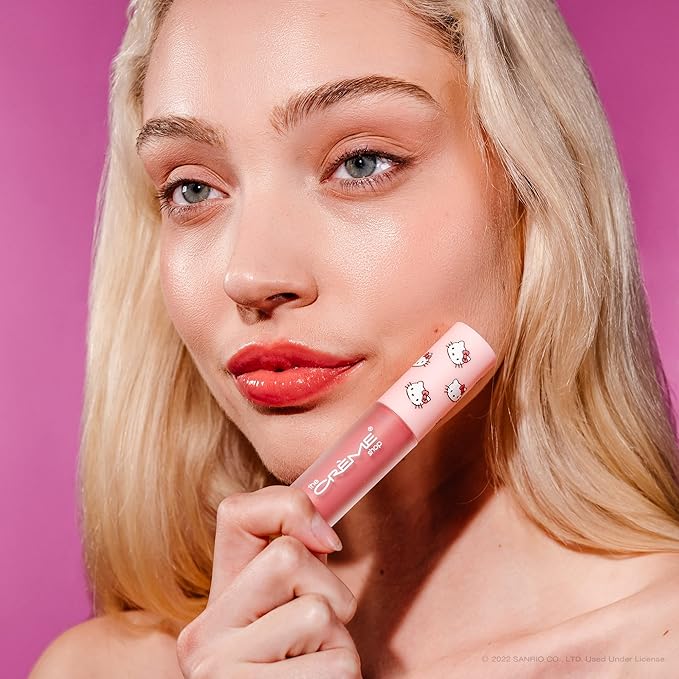 The Crème Shop x Hello Kitty Kawaii Kiss Moisturizing Lip Oil - Strawberry Flavored