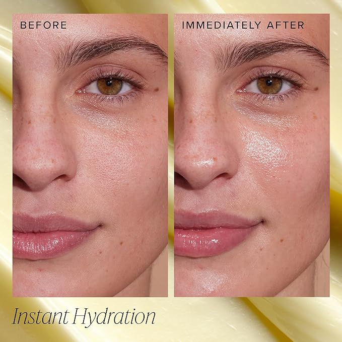 Farmacy Ceramide Face Moisturizer - Honey Halo Hydrating Facial Moisturizer for Dry Skin - Plumps, Soothes + Restores Skin with Potent Ceramides + Buckwheat Honey for a Dewy, Healthy Glow (9ml)