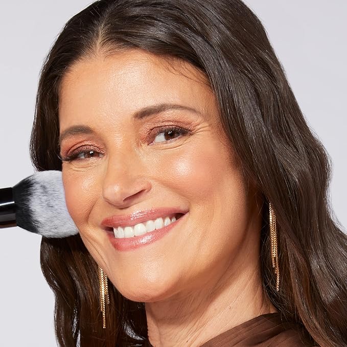 LAURA GELLER NEW YORK Bronze-n-Brighten Multipurpose Bronzer, Deep + Classic Bronzer Brush