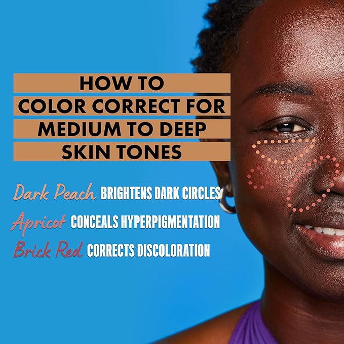 NYX PROFESSIONAL MAKEUP Pro Fix Stick Correcting Concealer, Buildable Medium Coverage Concealer Stick - Dark Peach