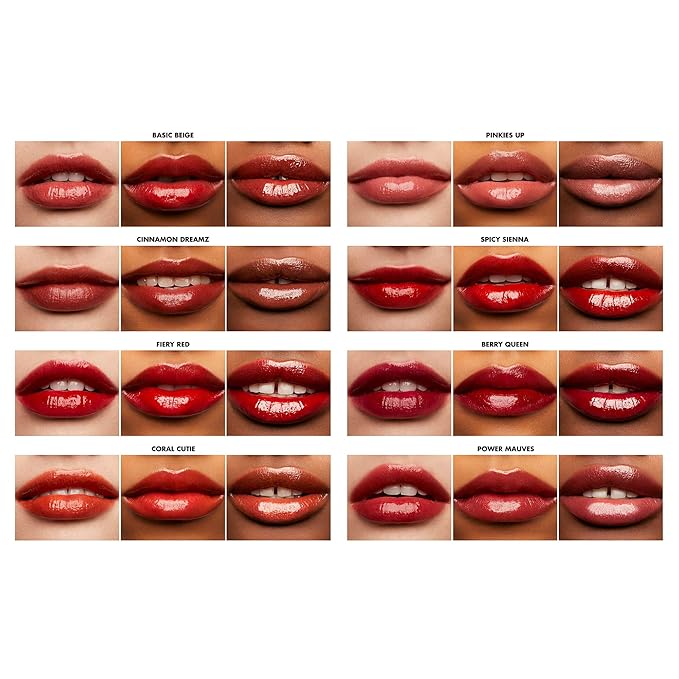 e.l.f. Glossy Lip Stain, Long-Lasting, Lightweight Lip Stain For A Sheer Pop Of Color & Subtle Gloss Finish, Vegan & Cruelty-Free, Coral Cutie