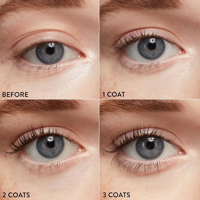 goop Beauty Featherlash Lifting Serum Mascara | Volumizing & Lengthening Mascara with Nourishing, Clean Ingredients | 0.15 fl oz