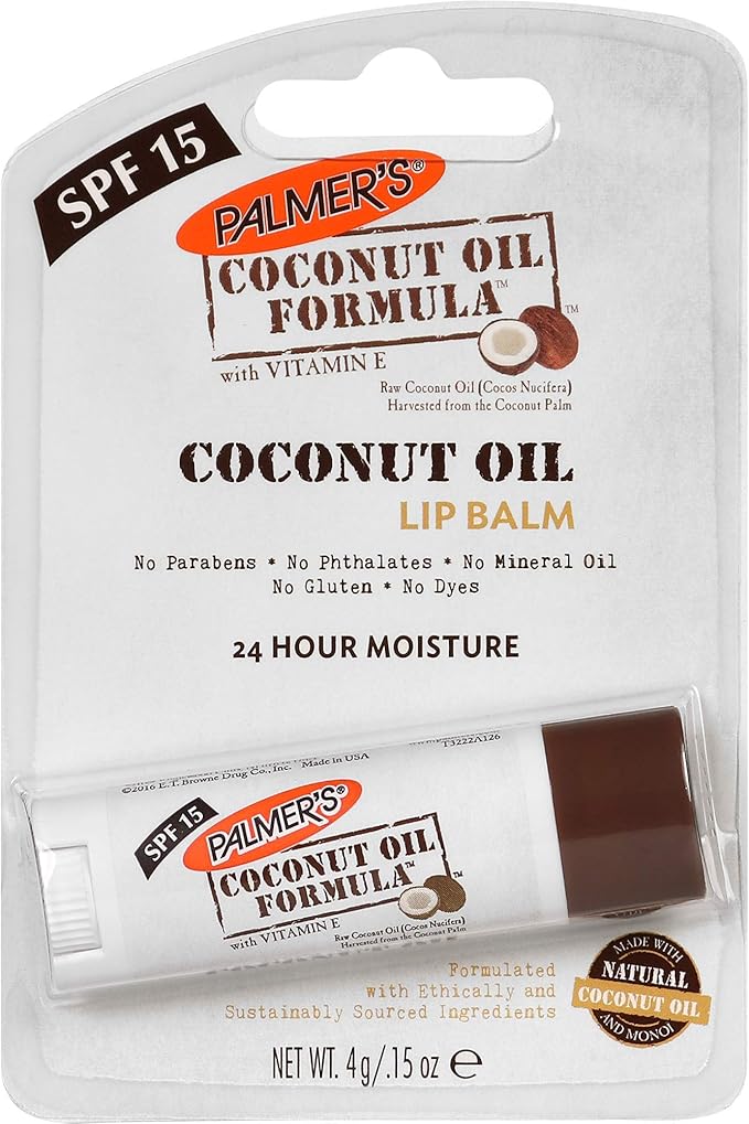 Palmer's Coconut Oil Formula Lip Balm with SPF 15, 0.15 Ounce