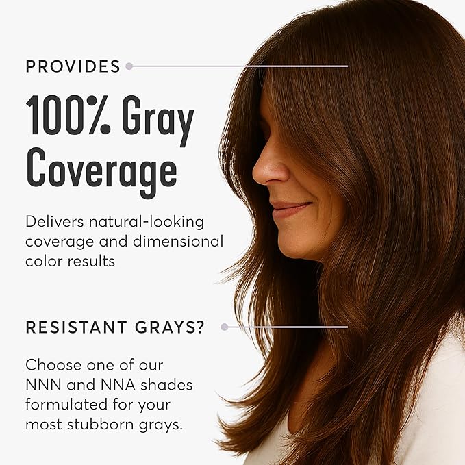 Madison Reed Radiant Hair Color Kit | 4NA Darkest Ash Brown (Messina Brown) for 100% Gray Hair Coverage | Salon Quality Permanent Hair Dye | PPD-Free & Ammonia-Free | (Packaging May Vary) 2 Pack