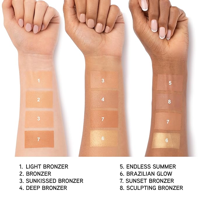 Physicians Formula Murumuru Butter Bronzer, Moisturizing, Nourishing Murumuru Butter for Silky Glow, Dermatologist Tested, Hypoallergenic, Vegan & Cruelty-Free - Endless Summer