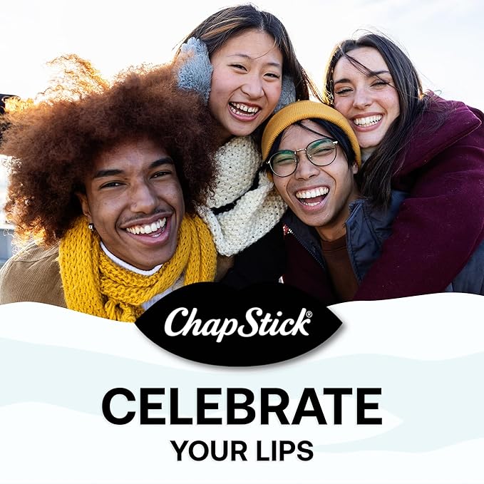 ChapStick Lip BalmVariety Holiday Gift Set, Stocking Stuffers, Christmas Gift 5 Count