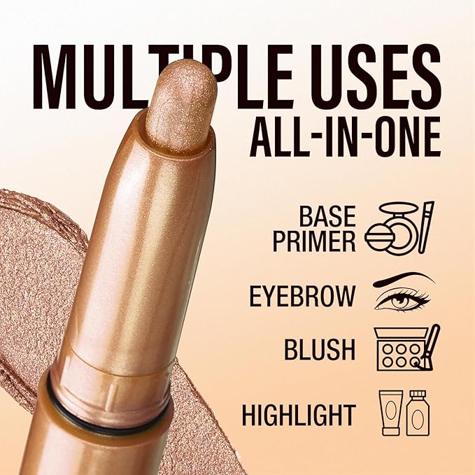 Jolilab Eyeshadow Stick Set, 4 Colors Matte Professional Bright-Colored Contouring and Highlight Eyeshadow Stick, Cream Eyeshadow Waterproof Long Lasting High Pigmented Eye Shadow. (4, 08+10+11+12)