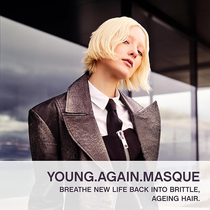 KEVIN.MURPHY YOUNG.AGAIN.MASQUE - Hair Masque for Damaged Hair - For Dry, Damaged, Brittle Hair - Deep Conditioning Masque - With Immortelle & Baobab Seed Oil - 1 L / 33.8 fl oz