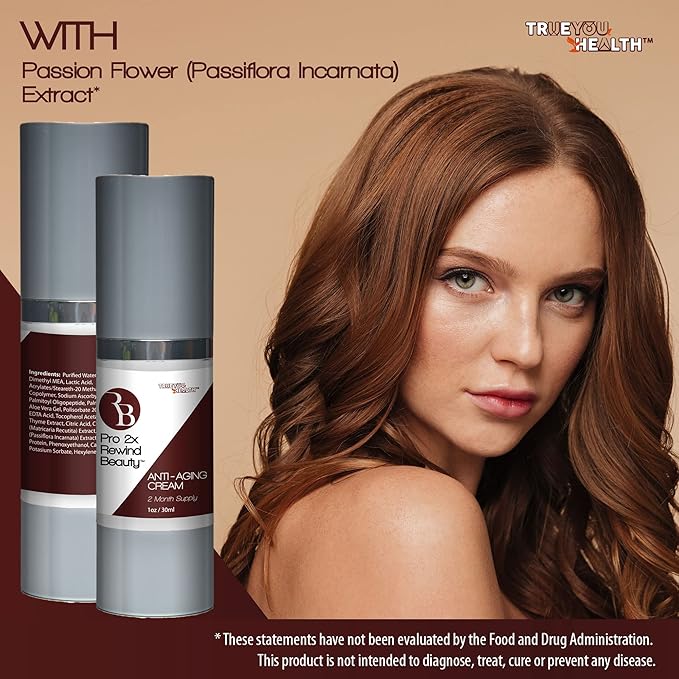 Pro 2x Rewind Beauty - Premium Anti-Aging Eye Serum - 2 Month Supply - Skin Firming Technology To Help Reduce Wrinkles Appearance & Tighten Bags Under Eyes - Diminish the Look of Dark Circles