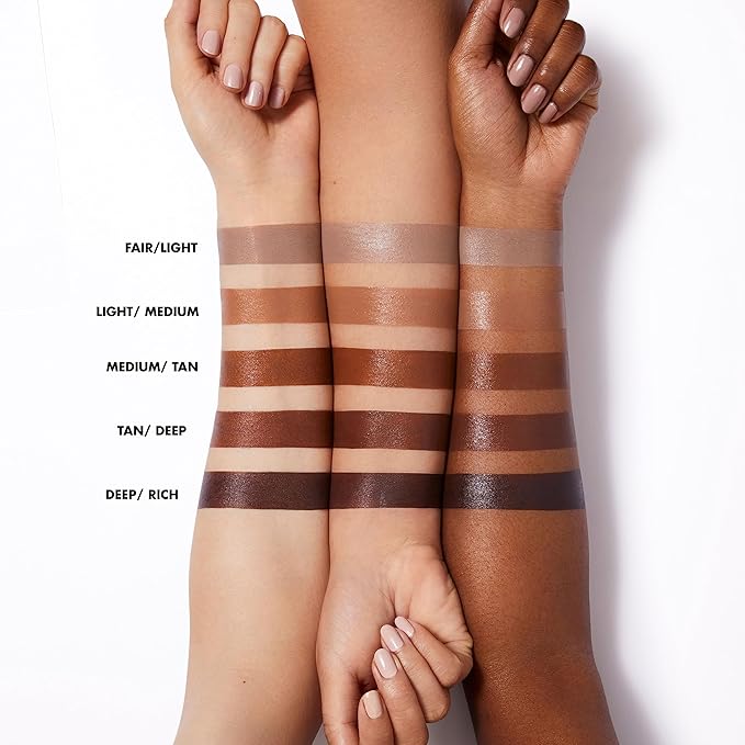 e.l.f. Halo Glow Contour Beauty Wand, Liquid Contour Wand For A Naturally Sculpted Look, Buildable Formula, Vegan & Cruelty-free, Tan/Deep