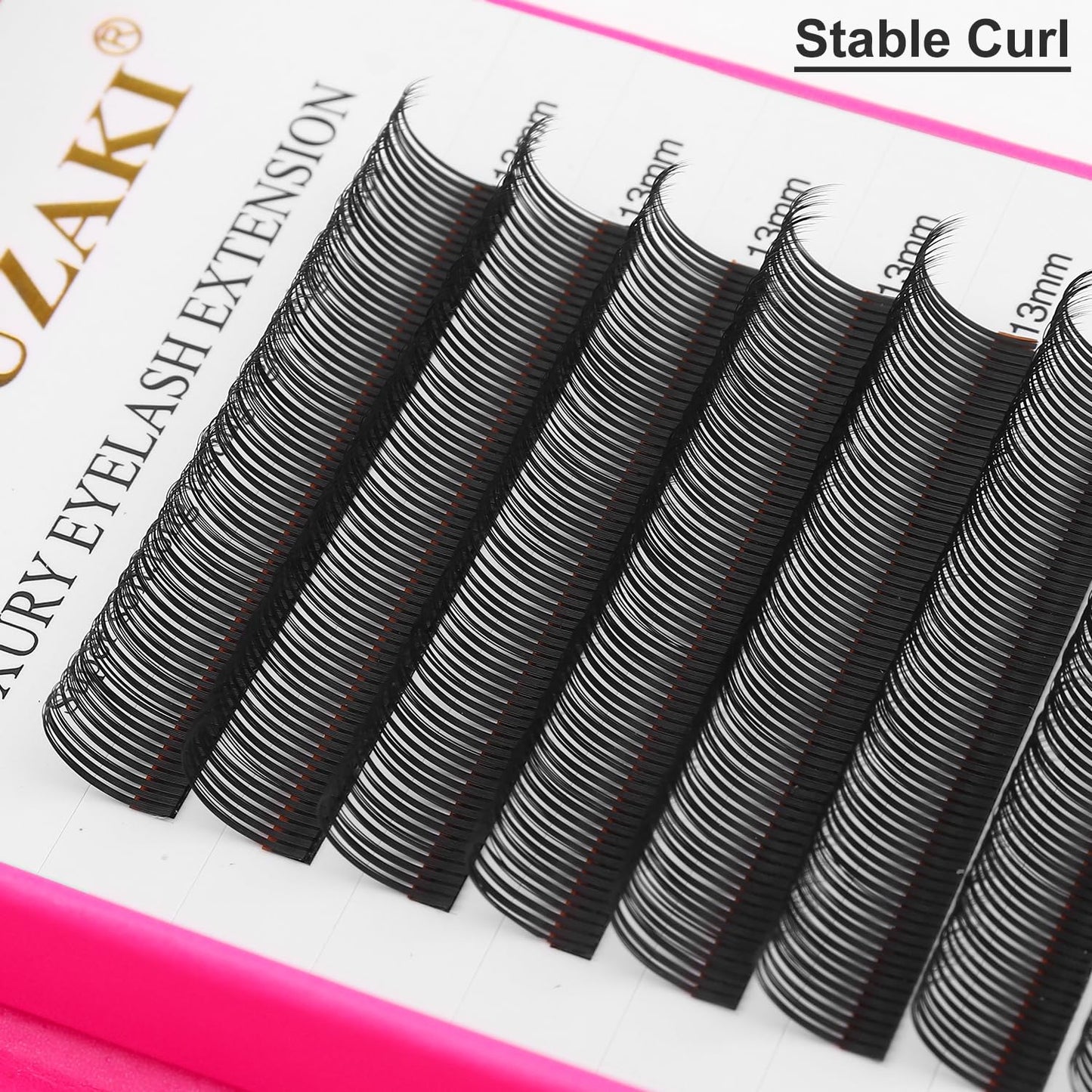 5D Flower Lash Extensions Spikes Lashes 0.07 Matte Black C Curl Lashes 14mm Volume Eyelash Extension Lash Trays Professional Use(5D Flower,0.07-C,14mm)