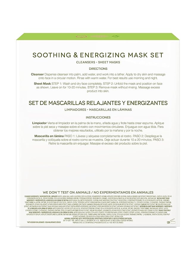 Earth To Skin Renew & Relax Essentials Set