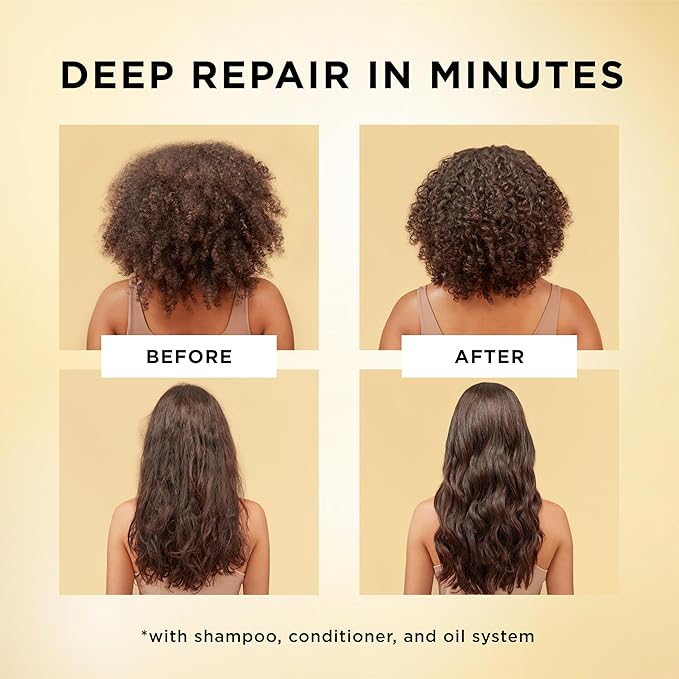 Pantene Miracle Rescue Regenerative Hair Oil - 2.0 FL Oz - Deep Repair Treatment for Dry & Damaged Hair