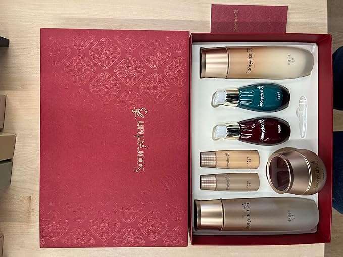 SOORYEHAN Bichaek True-Rejuvenating Skincare Special Set (430 ml/14.54 fl oz) - Skin Elasticity, Wrinkle and Pore Improvement, Korean Medicine Extracts