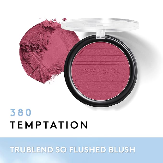 COVERGIRL So Flushed High Pigment Blush, Temptation (Pack of 2)