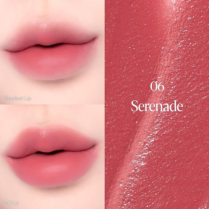 Espoir Couture Lip Tint Fitting Blur #6 Serenade 0.14oz | Soft and Creamy Color for Blurry Lip Look | Smudge-Proof Fixing Lip Stain | Lightweight and Comfortable Matte Finish