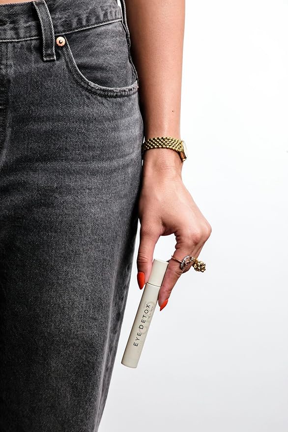 House of Grō EYE DETOX - BRIGHTENING OIL | 10ML - Chaga Mushroom Skincare, Eye Detox Roller, Inclusive Clean Beauty For All Ages And Skin Types, For Healthier Looking Skin