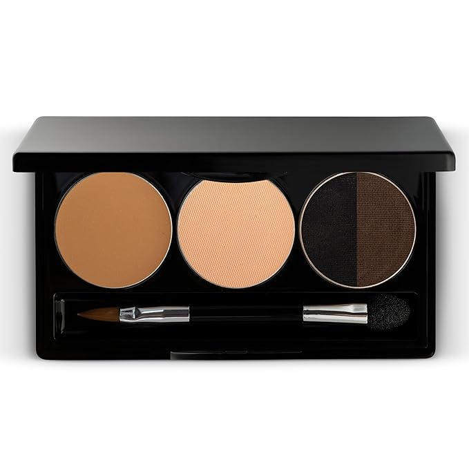 Jolie Pro Sculpting Brow Palette Kit (Dark)
