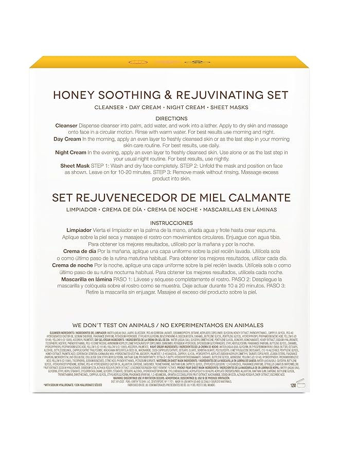 Earth To Skin Honey Soothing & Rejuvenating Set