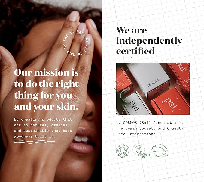 Pai Skincare - The Impossible Glow Organic Hyaluronic Acid + Sea Kelp Glow Drops | Natural, Vegan, Sensitive Skincare (Champagne, 1 fl oz | 30 ml)