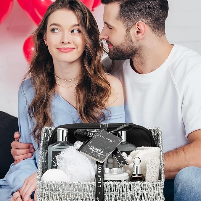 Fathers Day Gifts for Men Dad - 12-Piece Ultimate Bath & Body Gift Set for Women, Spa Gift Basket, Spa Collection with Bath Bomb | Mother's Day, Christmas, Birthday Gifts, All Occasion Holiday Present