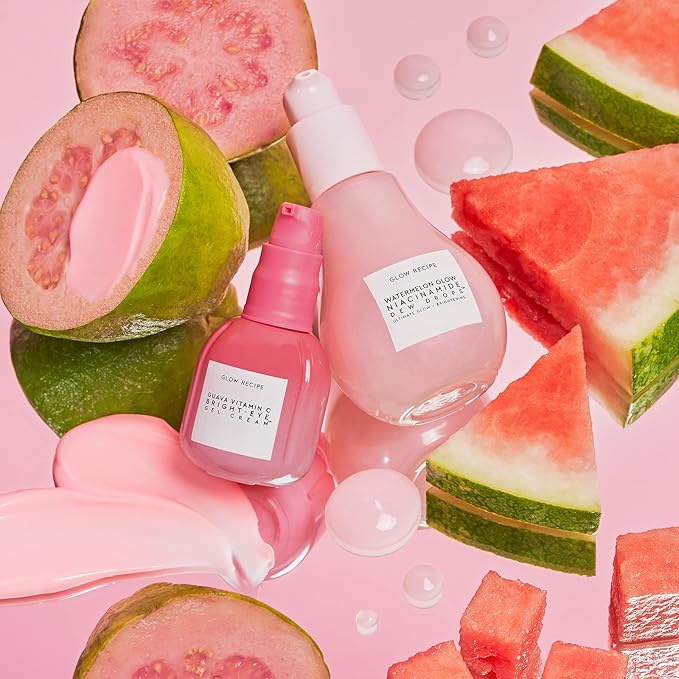 Glow Recipe Guava Vitamin C Brightening Eye Cream - Hydrating Under Eye Cream with Niacinamide, Peptides & Caffeine - Firming & Illuminating Dark Circles Under Eye Treatment for Puffiness (15ml)