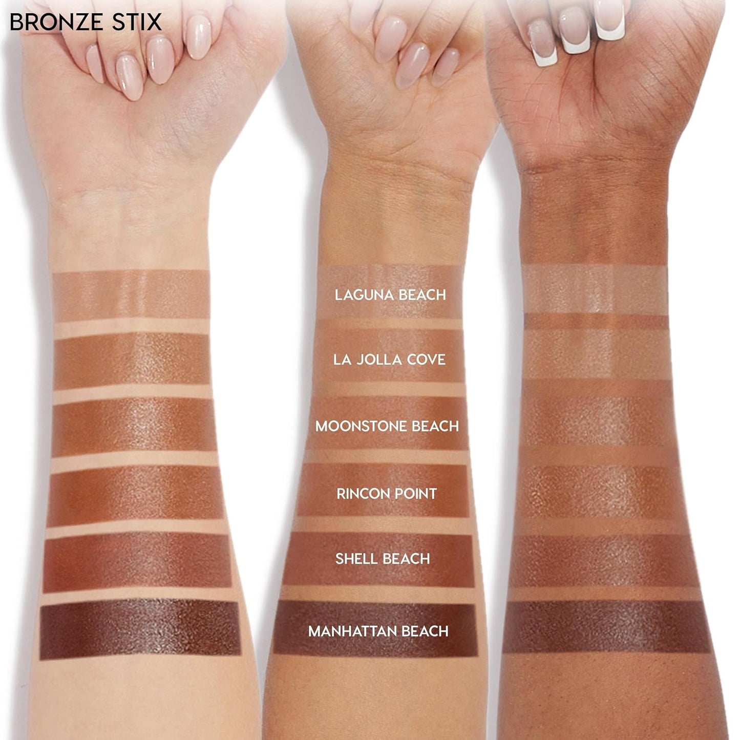 ColourPop Cream Bronzer Stick - Blendable Cream Contour & Glowy Summer Makeup with a Natural, Matte Finish - Buildable Formula for Shimmer-Free, Sun-Kissed Warmth - Moonstone Beach (0.28 oz)