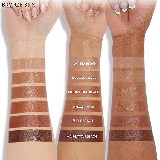 ColourPop Cream Bronzer Stick - Blendable Cream Contour & Glowy Summer Makeup with a Natural, Matte Finish - Buildable Formula for Shimmer-Free, Sun-Kissed Warmth - La Jolla Cove (0.28 oz)