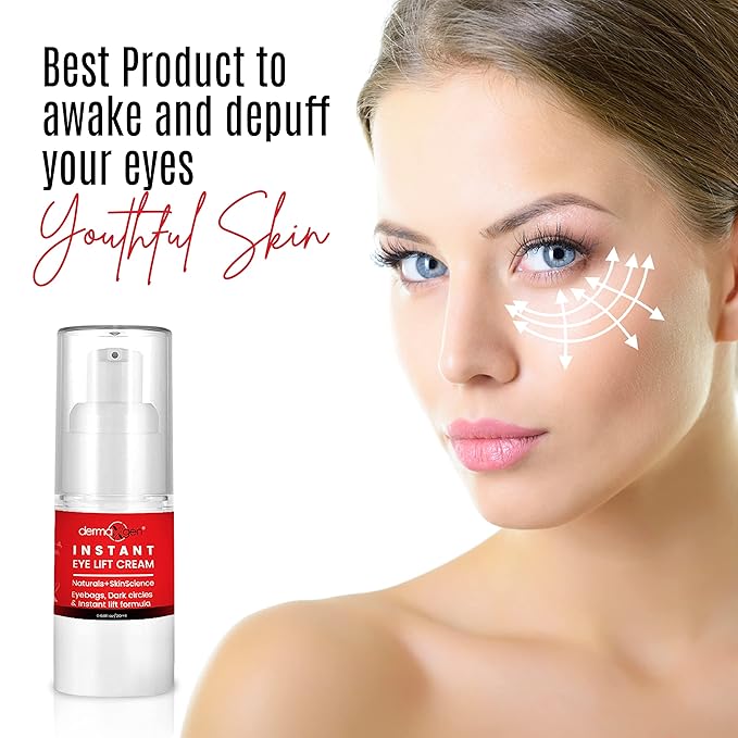 Rapid Reduction Eye Cream - Eye Cream Anti Aging Treatment for Dark Circles - Instant Under Eye Cream - Advanced Peptide Skin Tightening Formula - Instantly Removes Puffiness Wrinkles 20ml