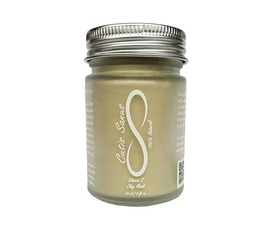 100% Natural Vitamin C Clay Exfoliating Face Mask 120g All Clay & No Water …