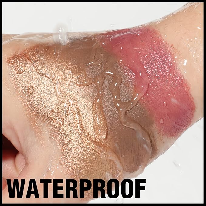 3 Pcs MEDIUM-DEEP Contour Stick Set,Cream Blush & Highlighter Bronzer Pen,Long Lasting & Smooth Natural Face Contouring Illuminator,Professional Makeup Kit for All Skin