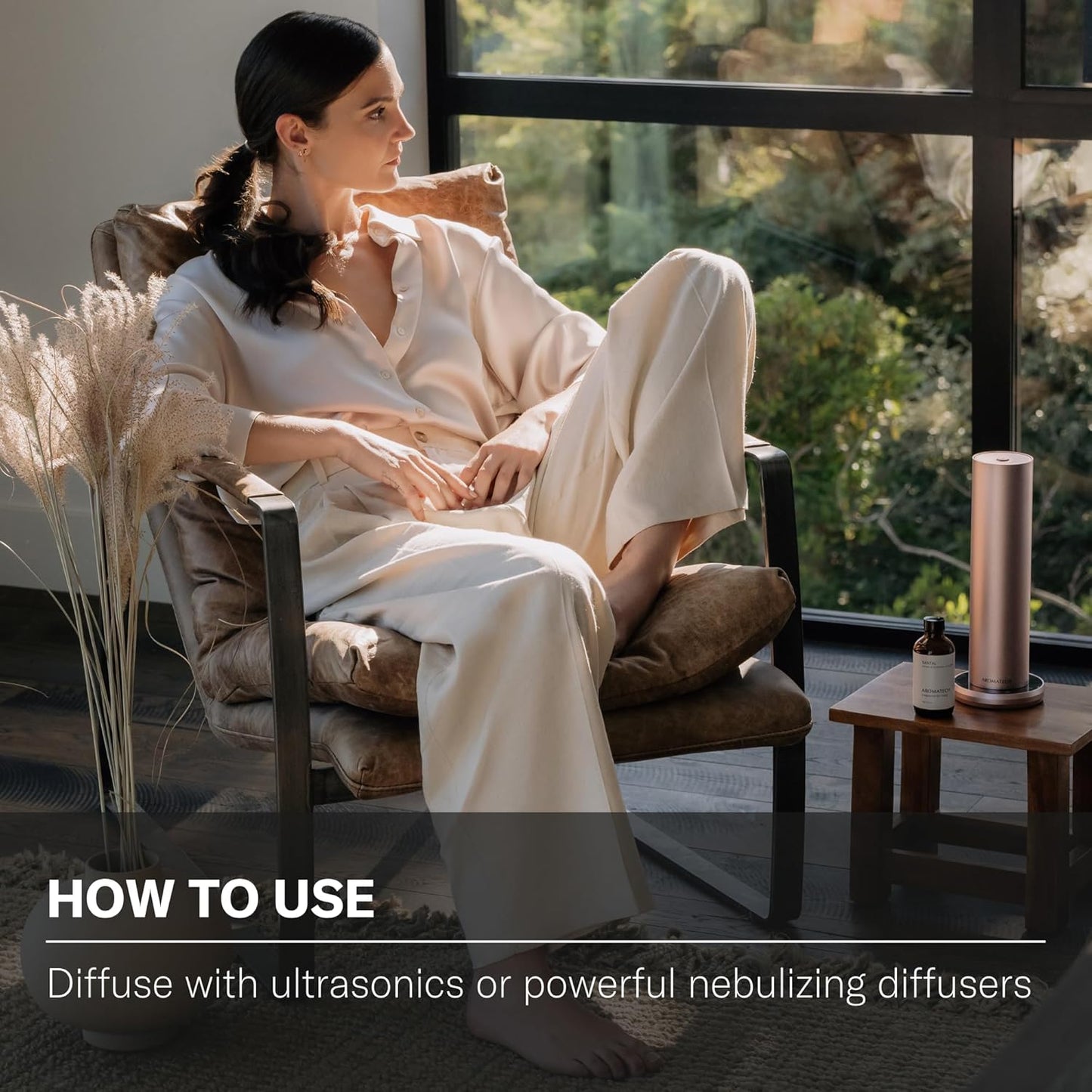 Aromatech Coconut & Peach Nectar Aroma Essential Oil Blend: Hotel Inspired Aromatherapy with for Ultrasonic Diffusers & Nebulizers - 0.3 fl oz, 10 mL