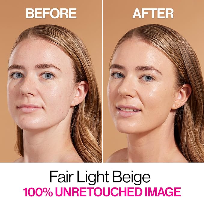 wet n wild Bare Focus Skin Tint, 5% Niacinamide Enriched,Buildable Sheer Lightweight Coverage,Natural Radiant Finish,Hyaluronic & Vitamin Hydration Boost,Cruelty-Free & Vegan-Fair Light Beige